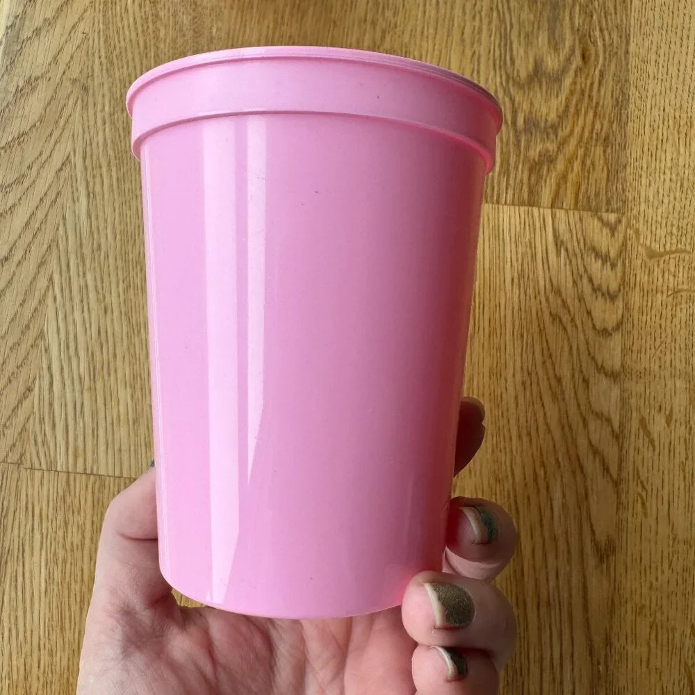 Mermaid Party Cups Set of 4 Pink Green Purple Party Favor Cups